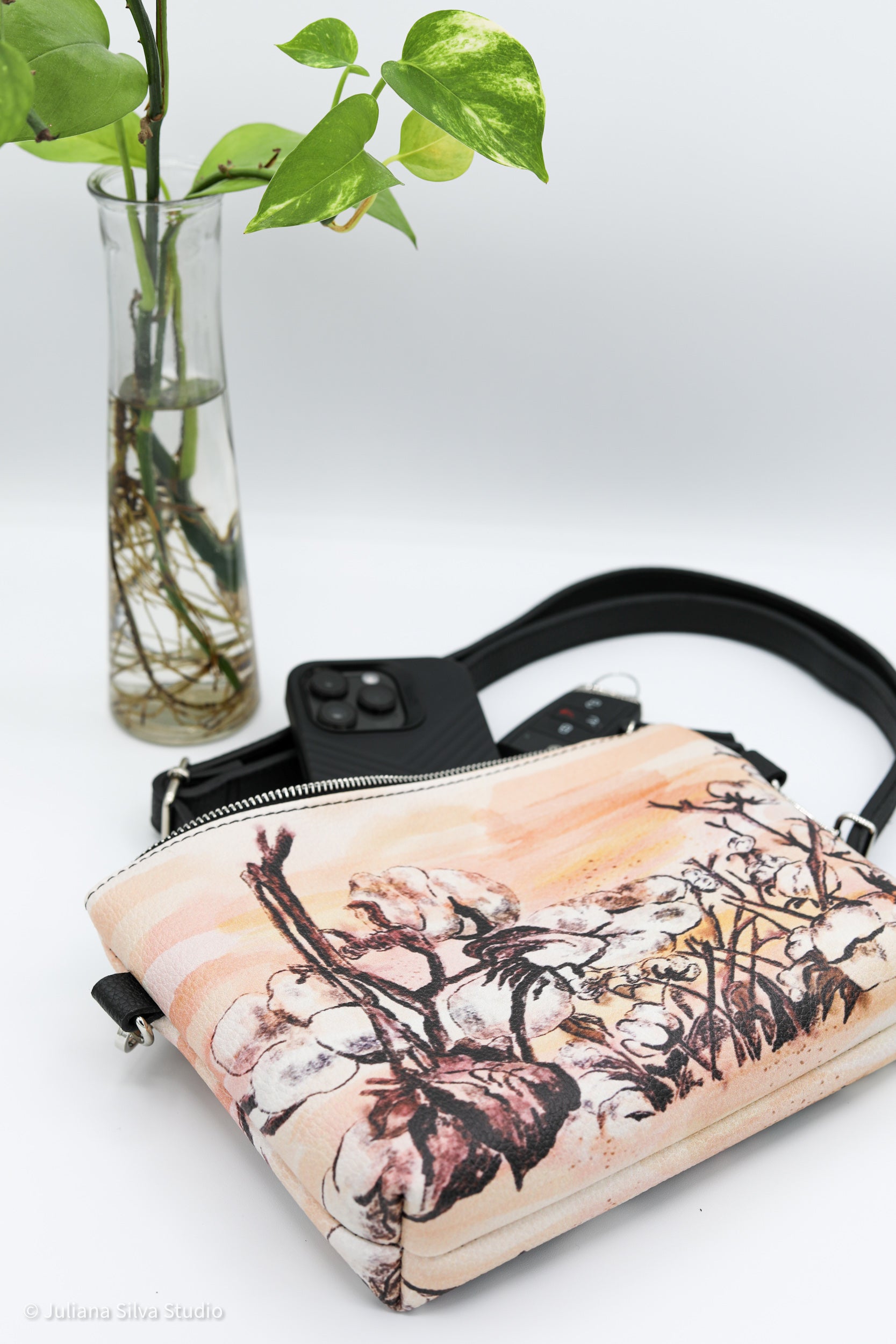 Cotton Lush Crossbody Purse