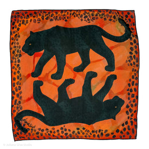 Double Panther Scarf