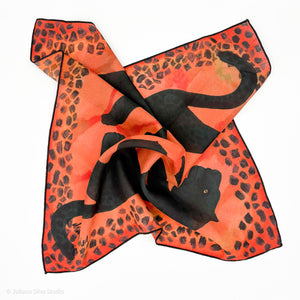 Double Panther Scarf