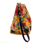 Load image into Gallery viewer, Volcano's Roar Yellow Makeup Bag
