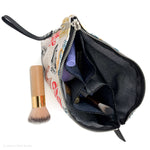 Load image into Gallery viewer, Retro Panthers Makeup Bag
