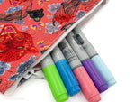 Load image into Gallery viewer, Volcano’s Roar Orange Pencil Case
