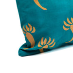 Load image into Gallery viewer, Golden Flower Cushion Cover (Oblong)
