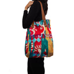 Load image into Gallery viewer, Lina Lined Tote Bag
